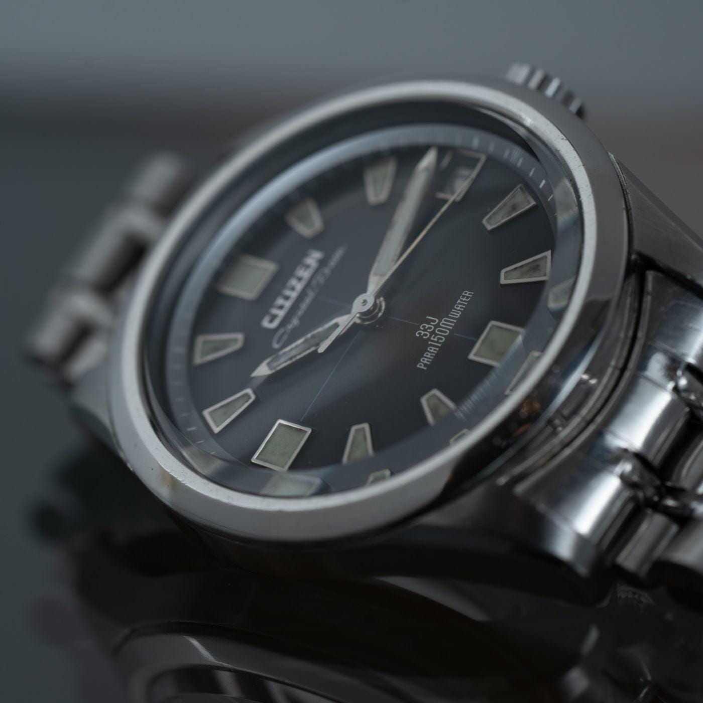 CITIZEN Crystal Date 150m Diver 1960s - Arbitro