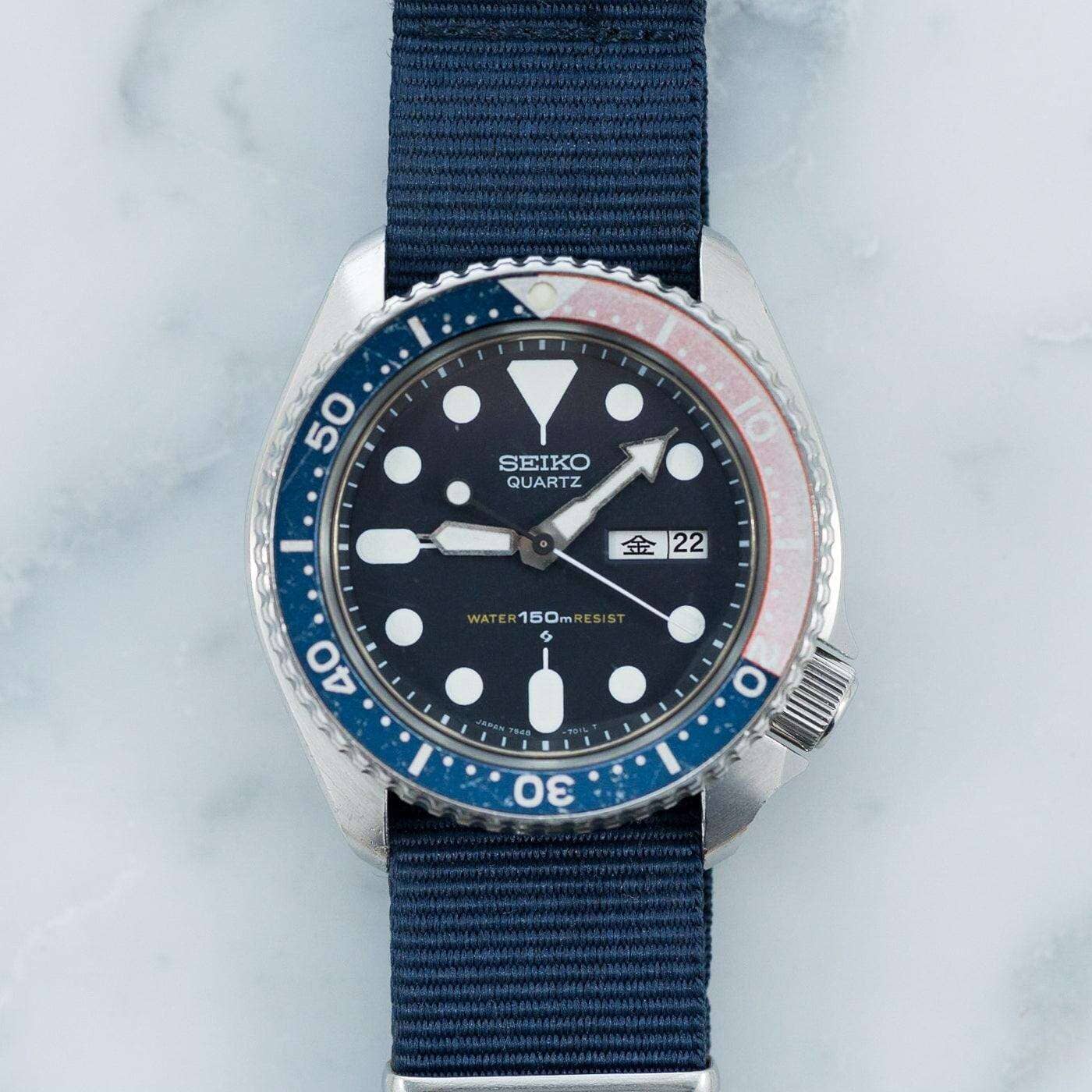SEIKO 150m Diver 7548-700B Ghost Pepsi Bezel - Arbitro