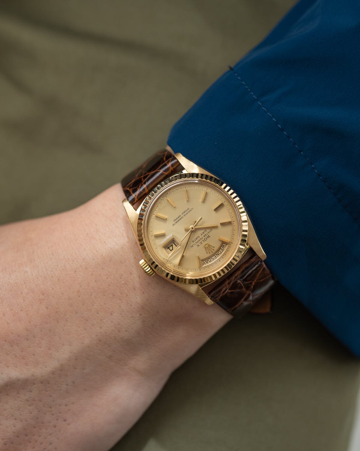 ロレックス デイデイト 1803 YG シャンパンダイアル Watch ROLEX