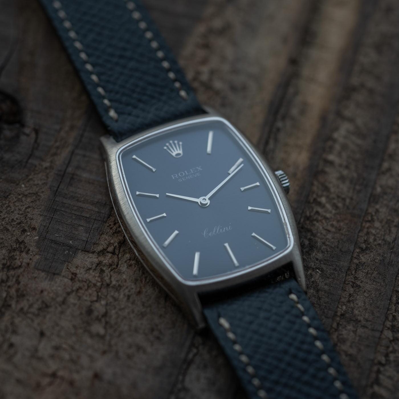 ROLEX Cellini 3807 WG Navy Dial - Arbitro