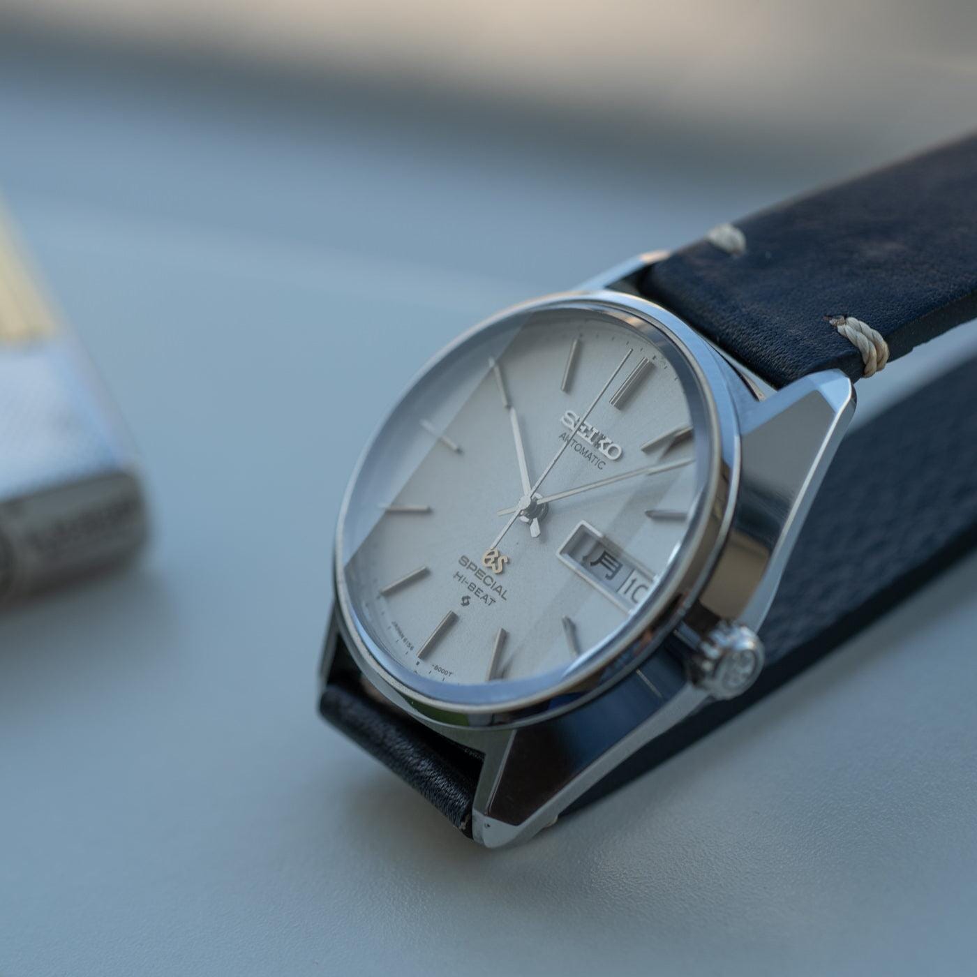 GRAND SEIKO SPECIAL Hi-BEAT 6156-8010 Faceted Crystal - Arbitro