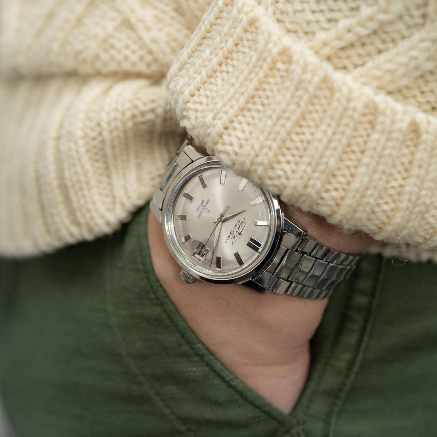 CITIZEN Jet Auto Dater Para Water AR51407061 1960s - Arbitro