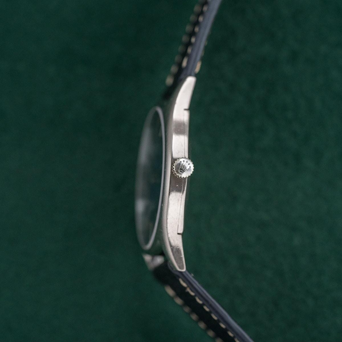 ROLEX Cellini 3804 WG Navy Dial 1970s - Arbitro