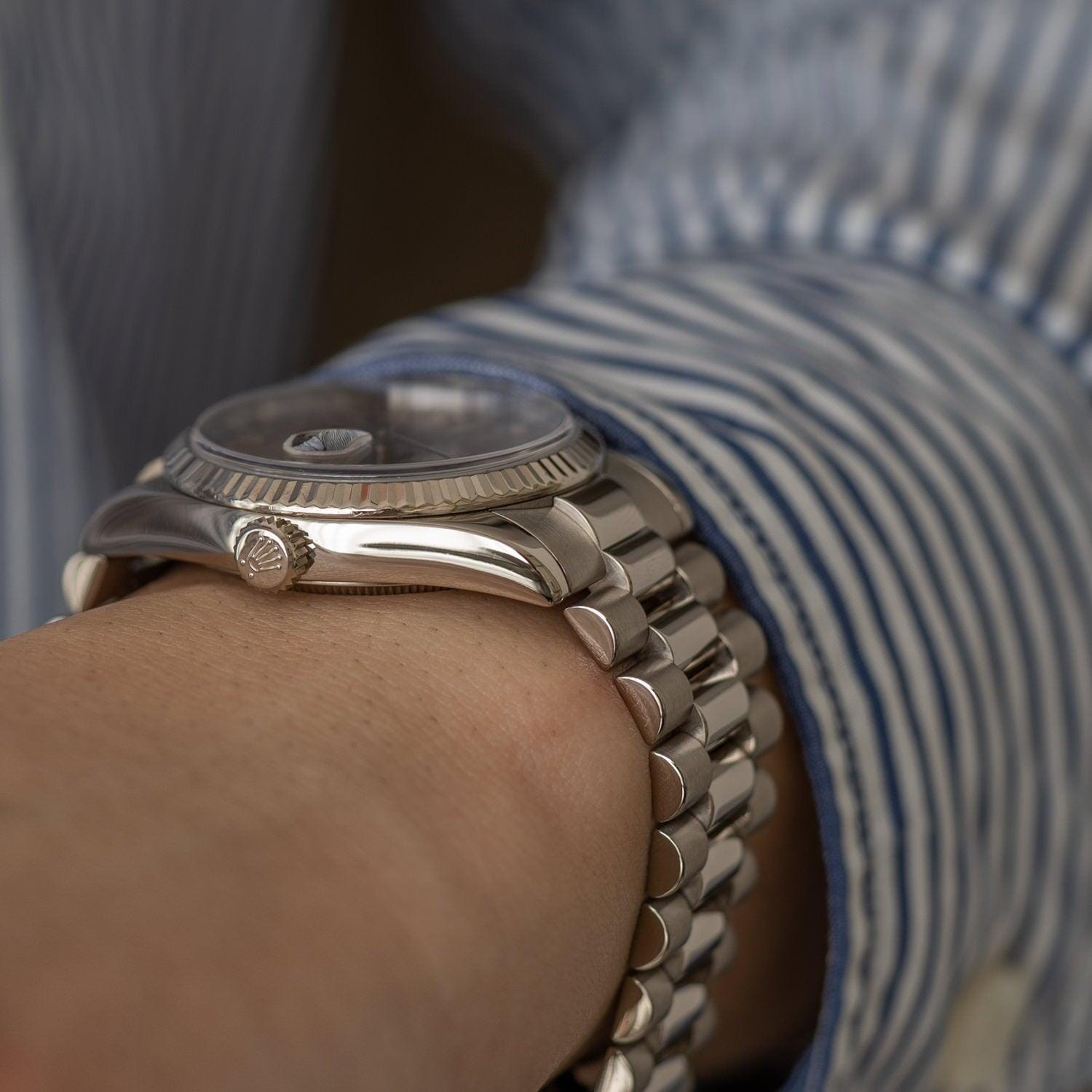 ROLEX Day-Date 118239 WG Havana Dial - Arbitro