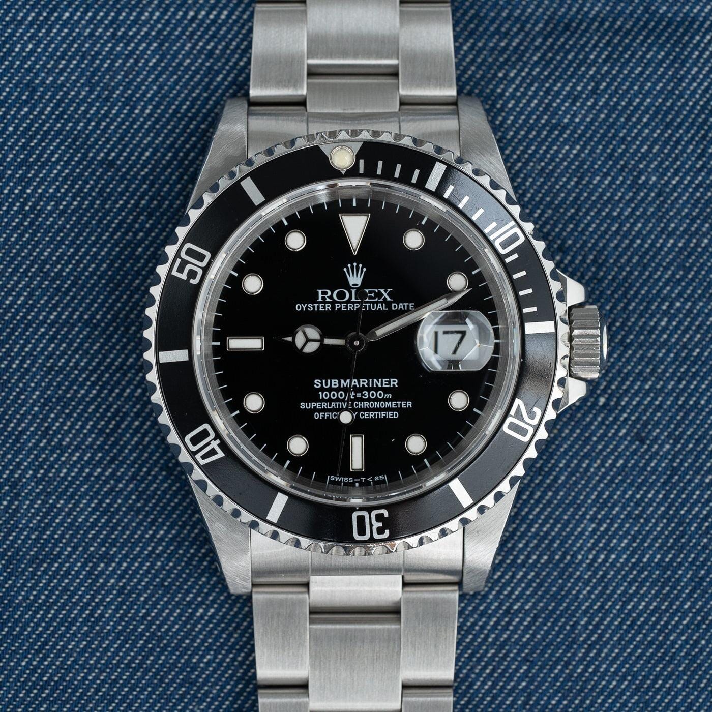 ROLEX Submariner Date 16610 Tritium - Arbitro