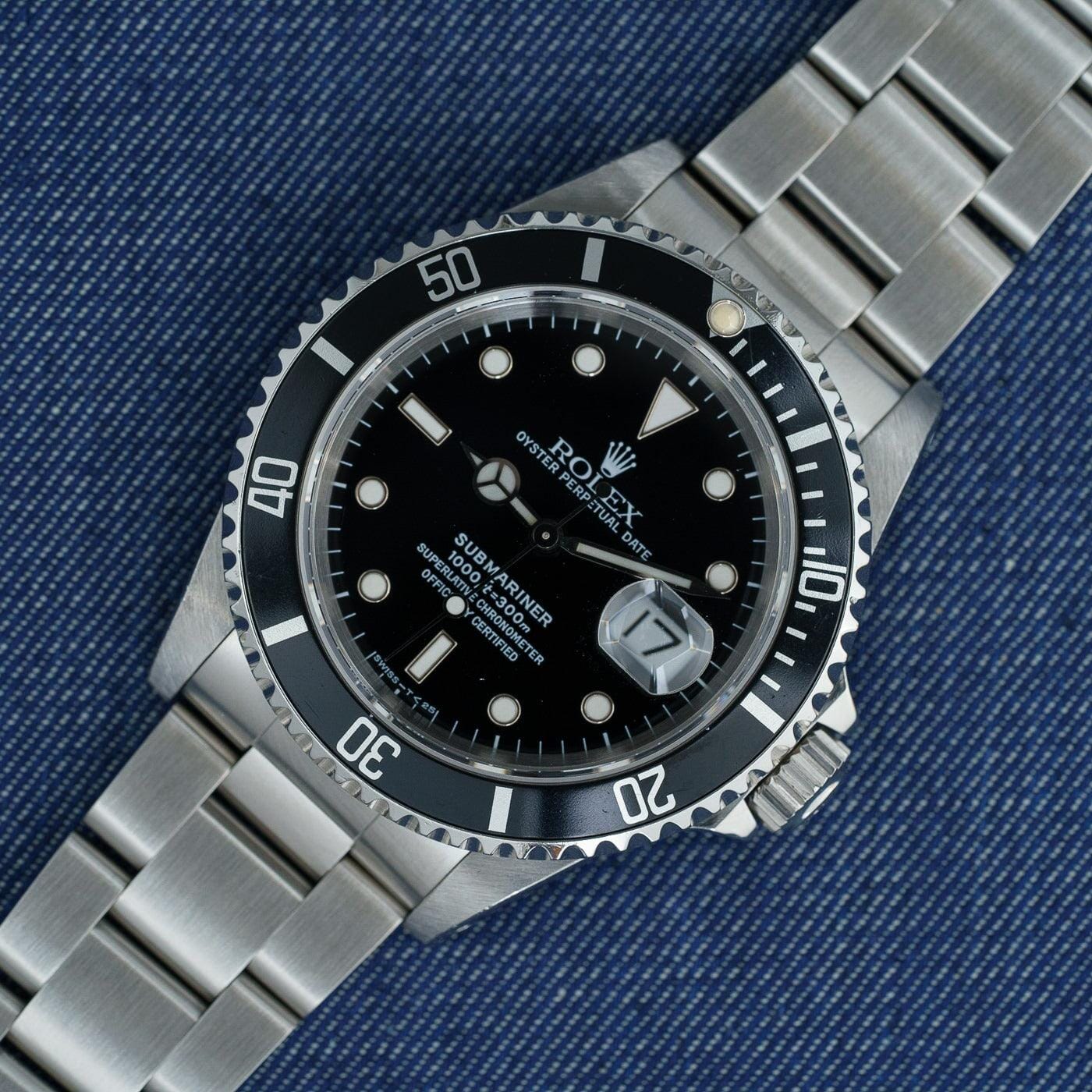 ROLEX Submariner Date 16610 Tritium - Arbitro