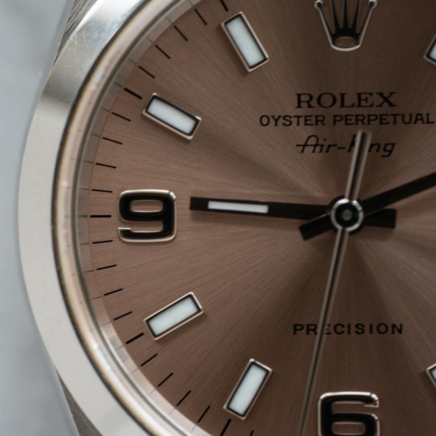 ROLEX Air-King 14000M Salmon Dial - Arbitro