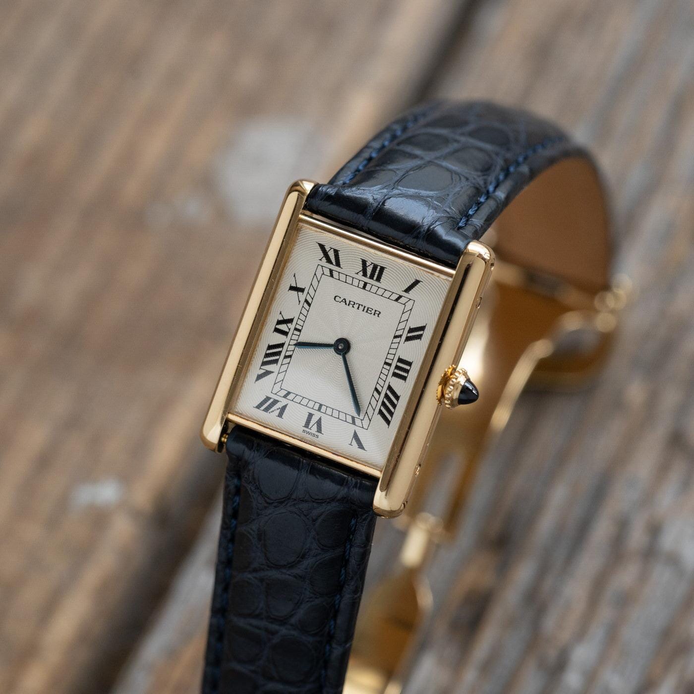 CARTIER Tank Louis Cartier LM 18K YG - Arbitro