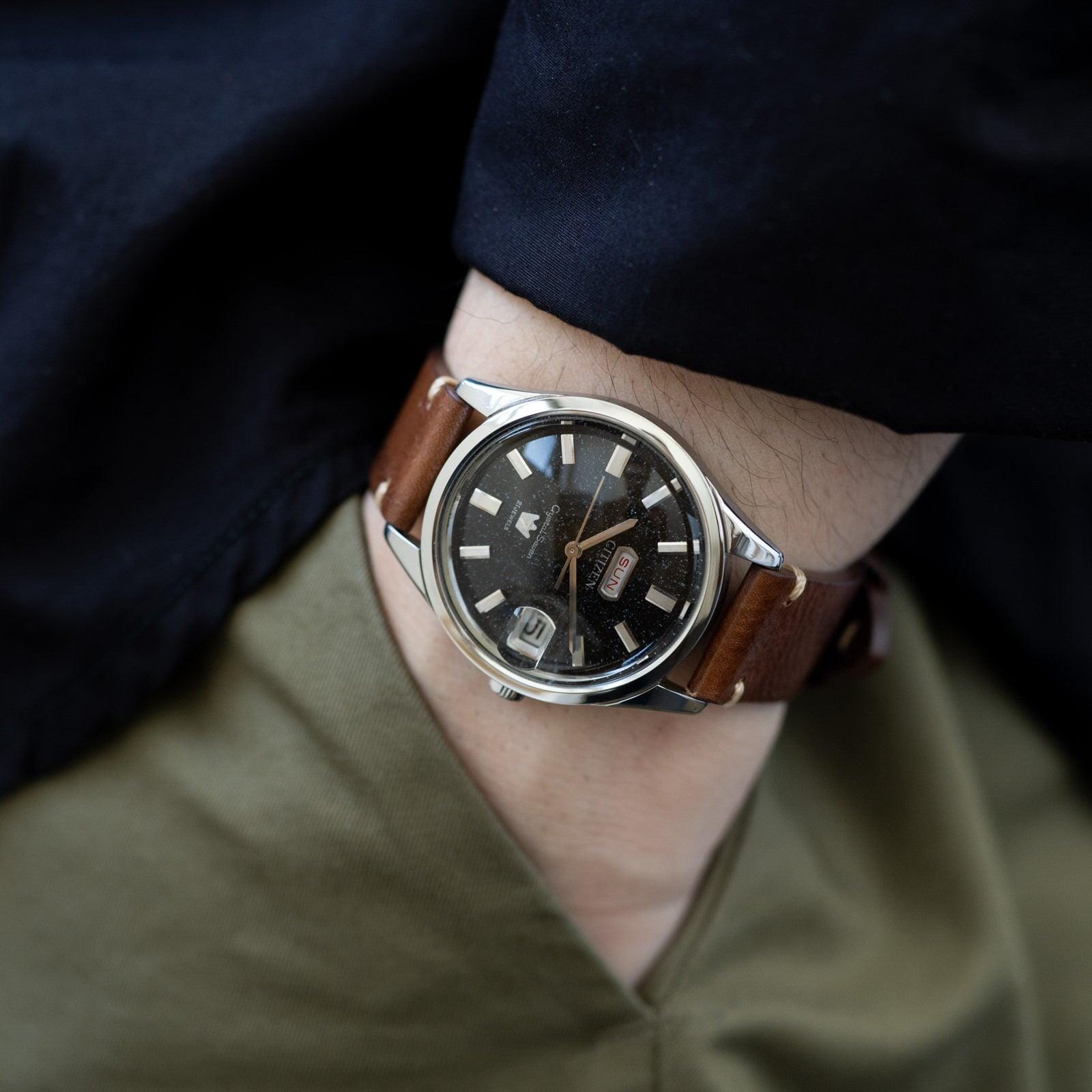 CITIZEN Crystal Seven Star Dust Dial 1960s - Arbitro