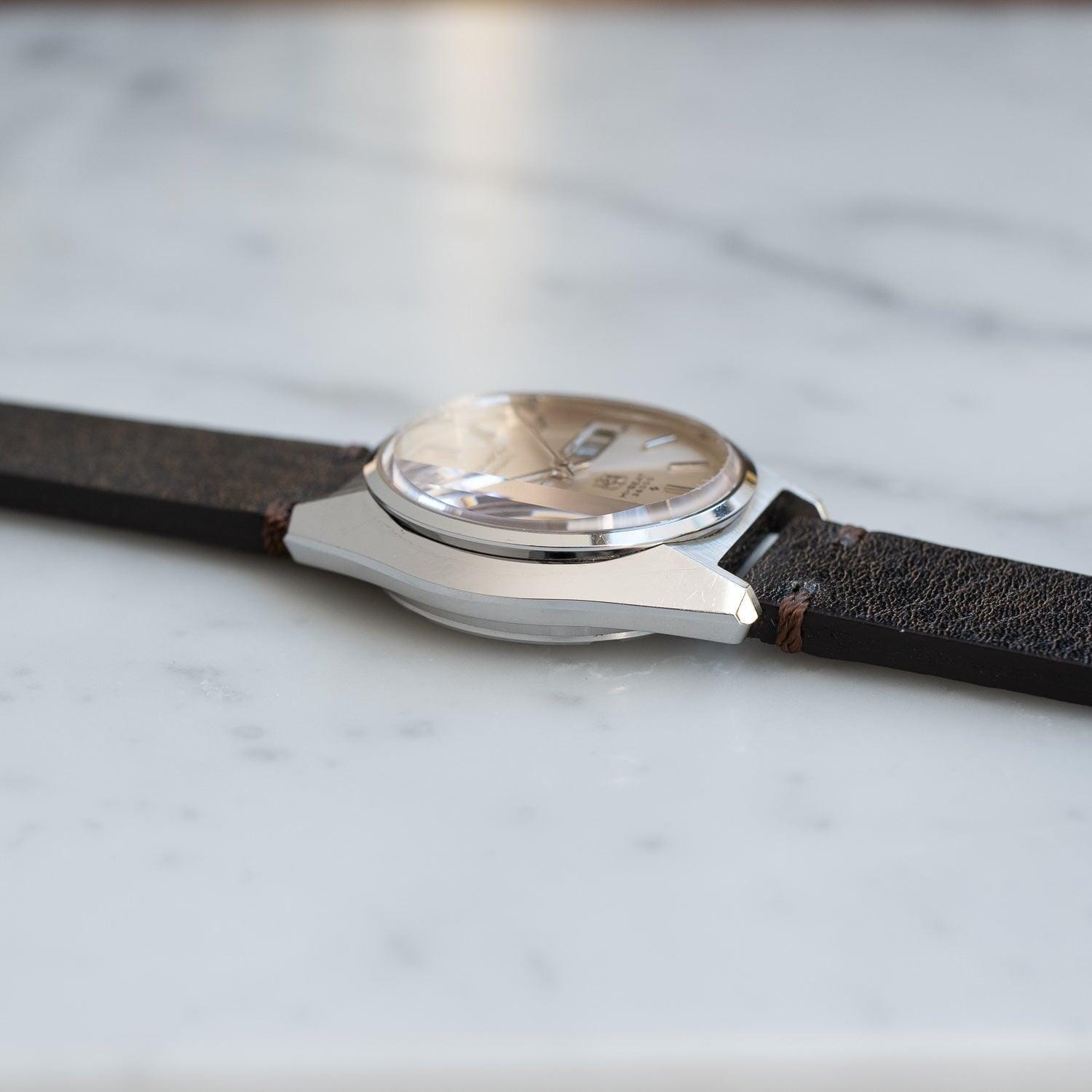 GRAND SEIKO Hi-BEAT 6146-8010 "Arabesque" Faceted Crystal - Arbitro