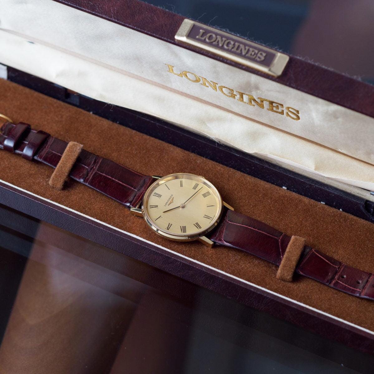 LONGINES Flagship Ivory Roman Dial 1970s - Arbitro
