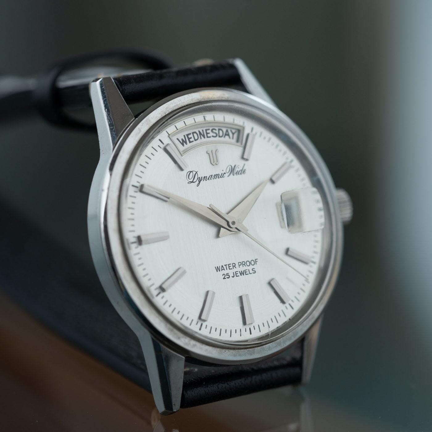 RICOH Dynamic Wide Day Date Pie-Pan Dial 1960s - Arbitro