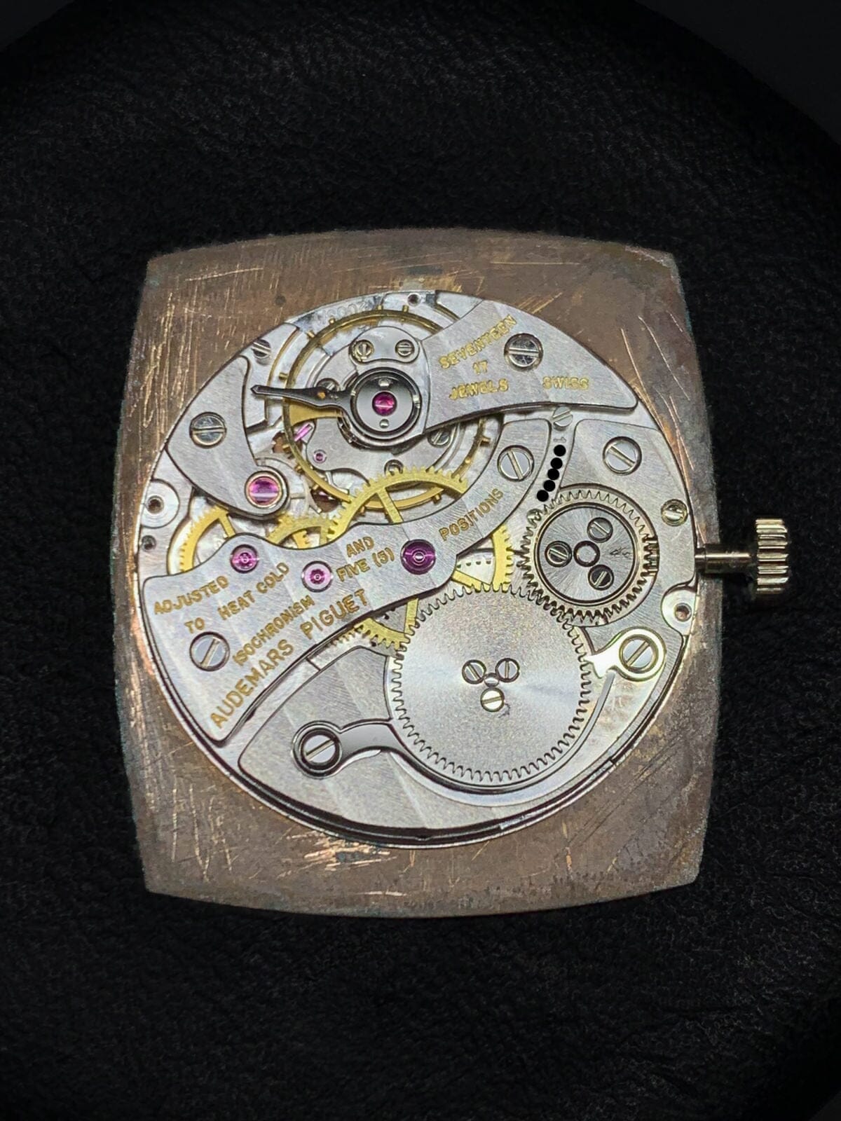 オーデマ ピゲ トノー WG ブラックダイヤモンドダイアル Watch AUDEMARS PIGUET