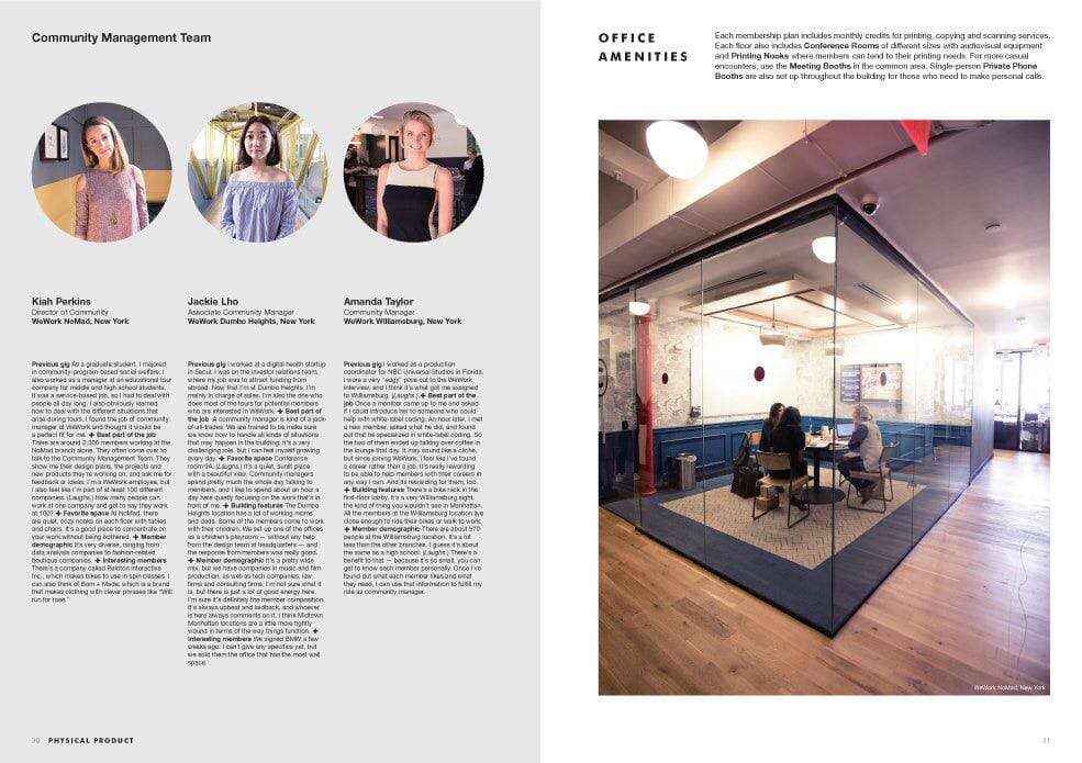 MAGAZINE B 「WE WORK」 - Arbitro