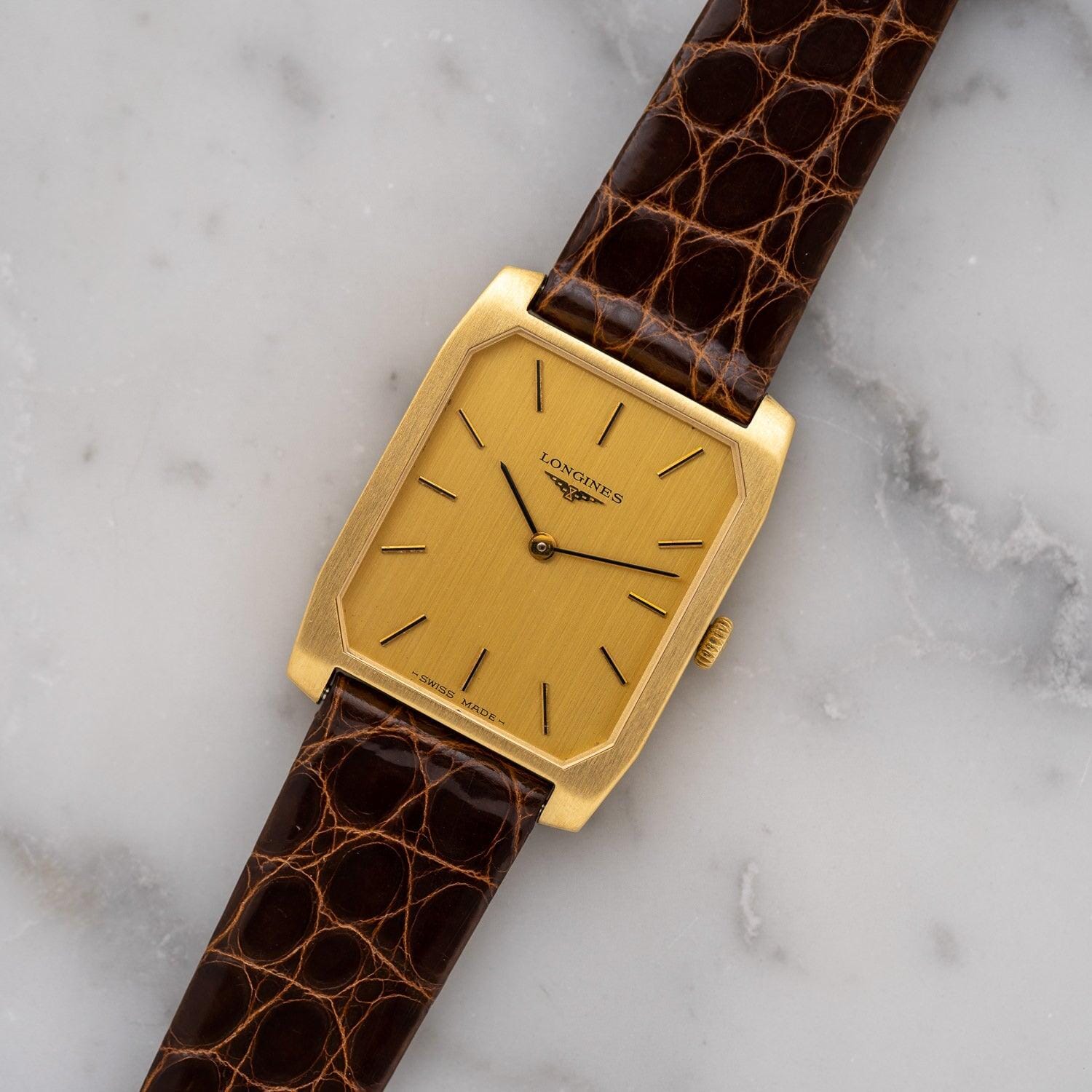 LONGINES Rectangle 4051 YG - Arbitro