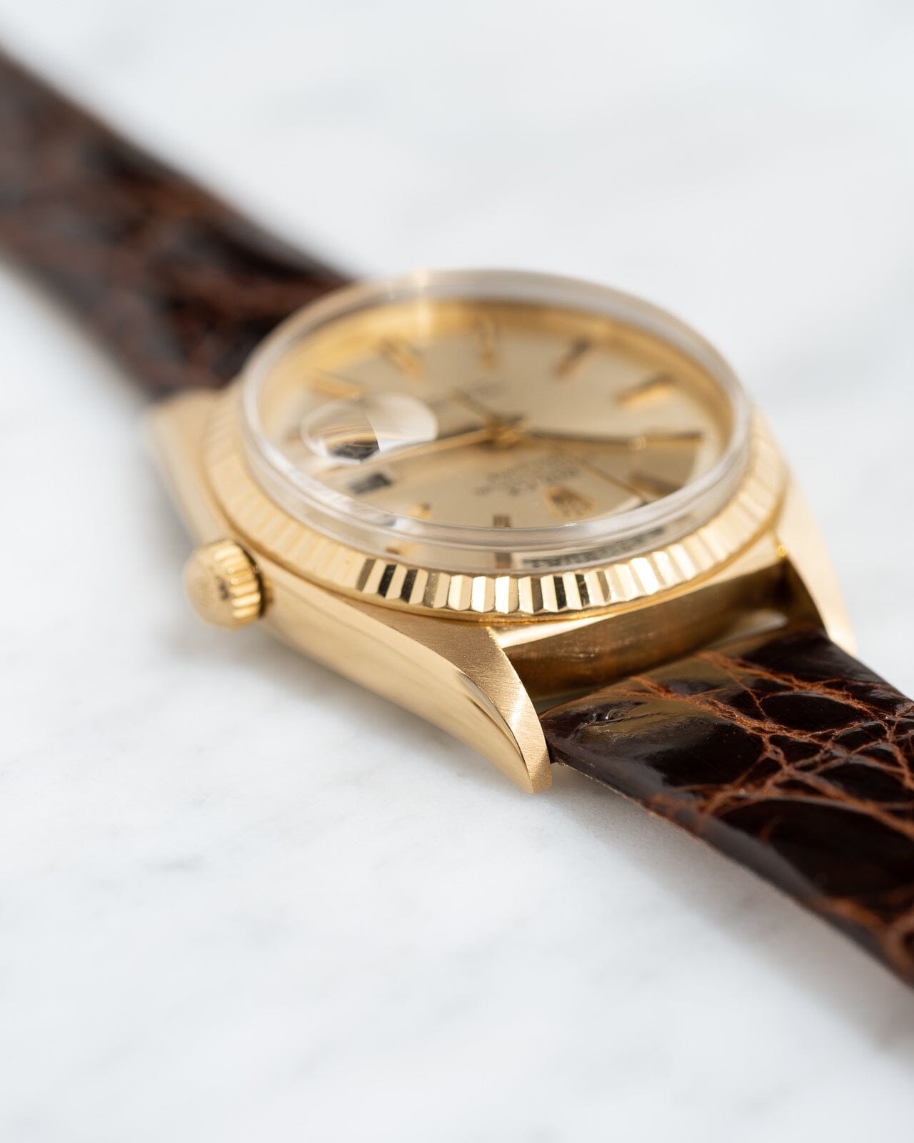 ロレックス デイデイト 1803 YG シルバーダイアル Watch ROLEX
