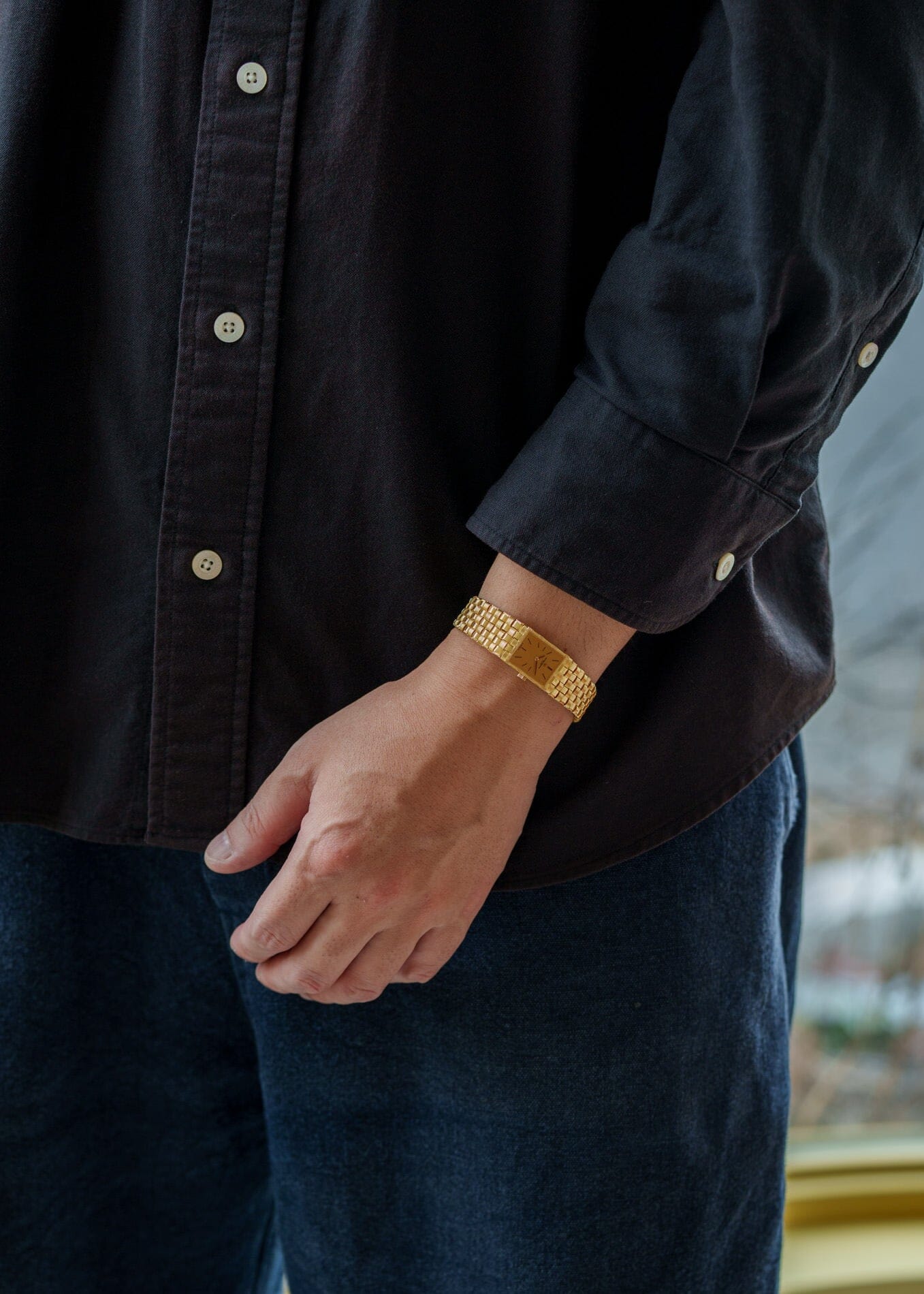 Vacheron Constantin メッシュドール YG シャンパンダイアル Watch VACHERON CONSTANTIN 