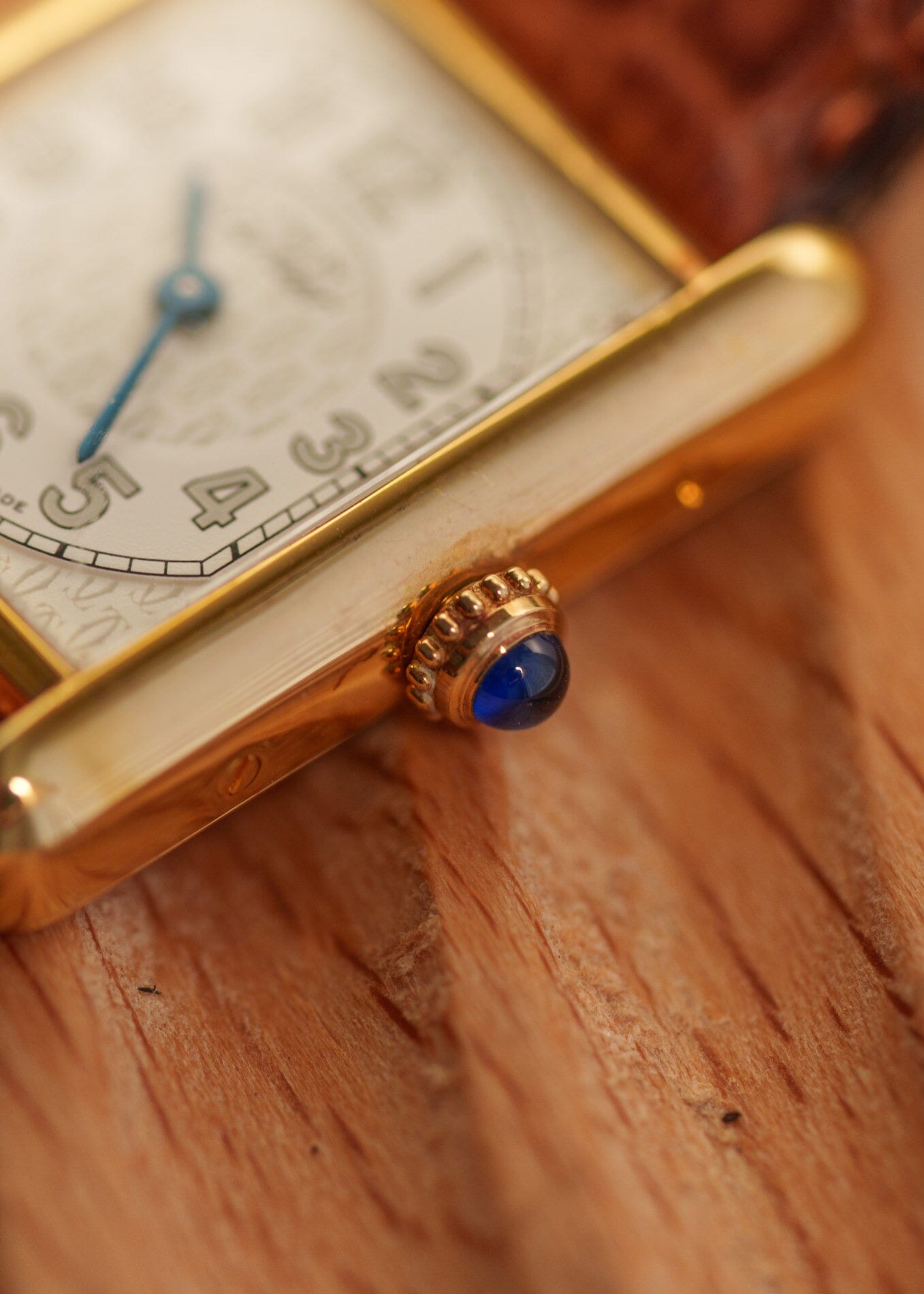 カルティエ マストタンク SM 2415 ビッグアラビア QZ 箱保証書付き Watch CARTIER 