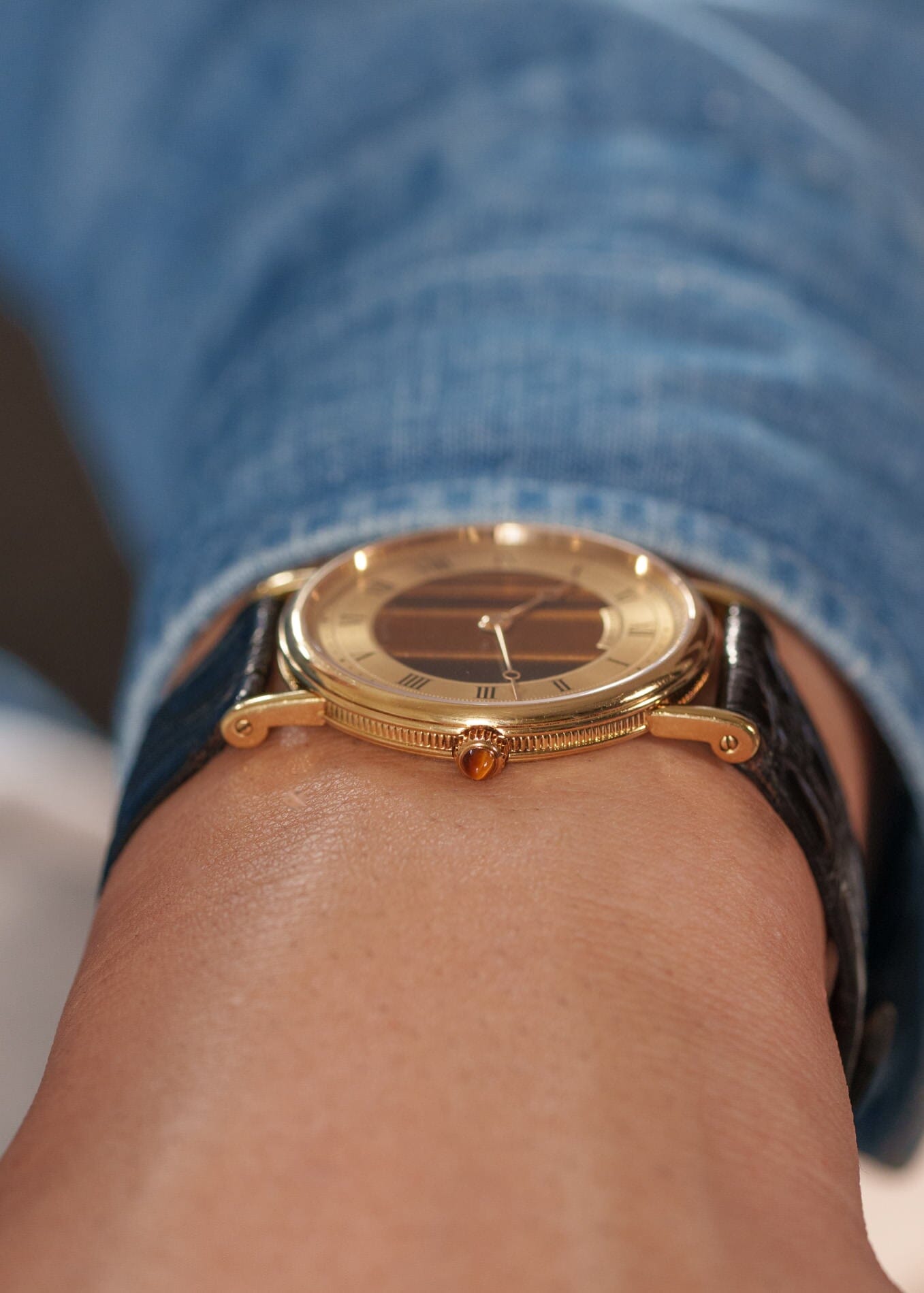 Breguet クラシック YG タイガーアイ 手巻き Cal.839 Watch BREGUET 