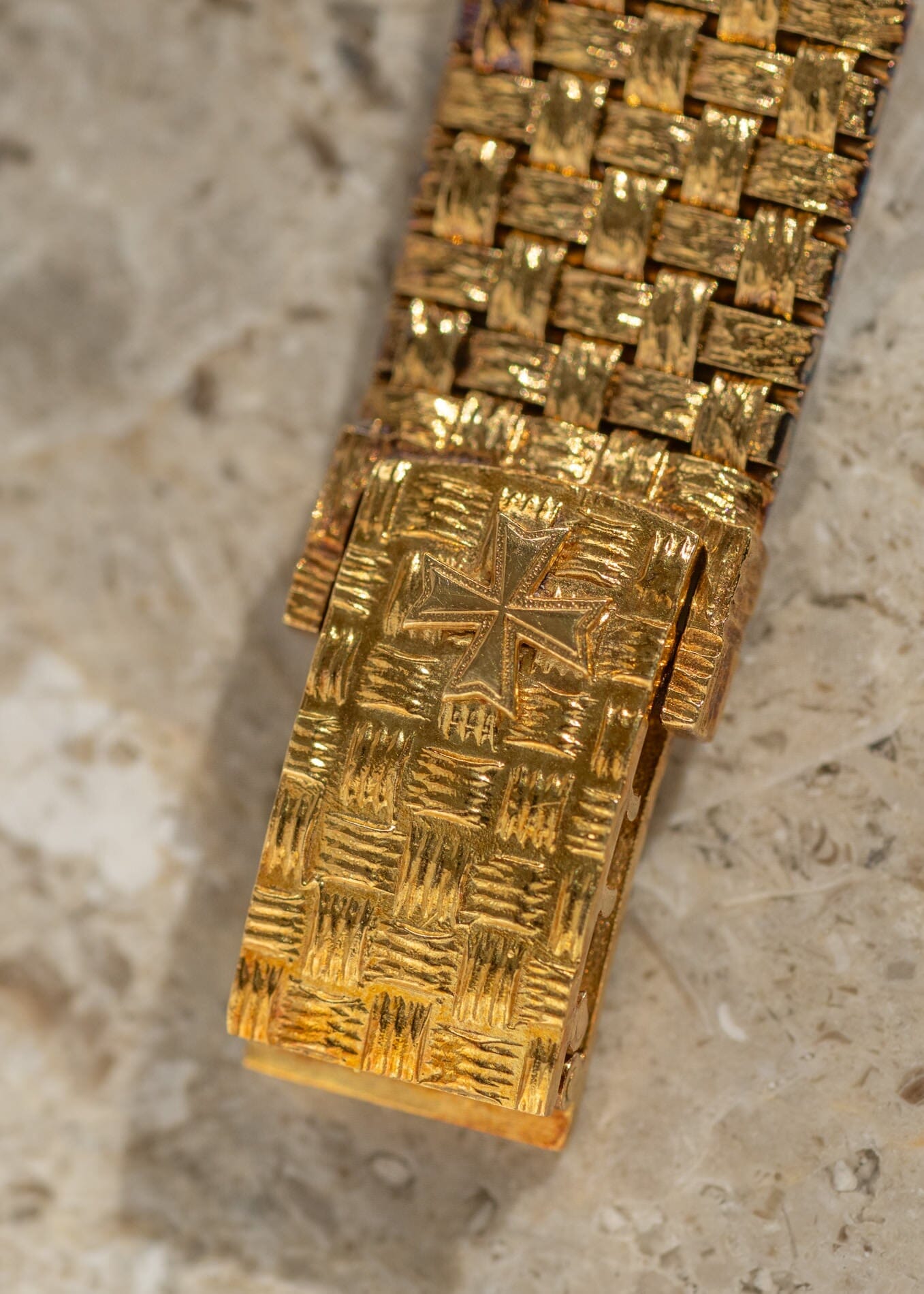 Vacheron Constantin メッシュドール YG シャンパンダイアル Watch VACHERON CONSTANTIN 