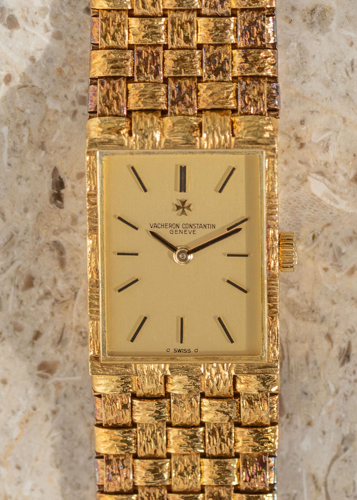 Vacheron Constantin メッシュドール YG シャンパンダイアル Watch VACHERON CONSTANTIN 