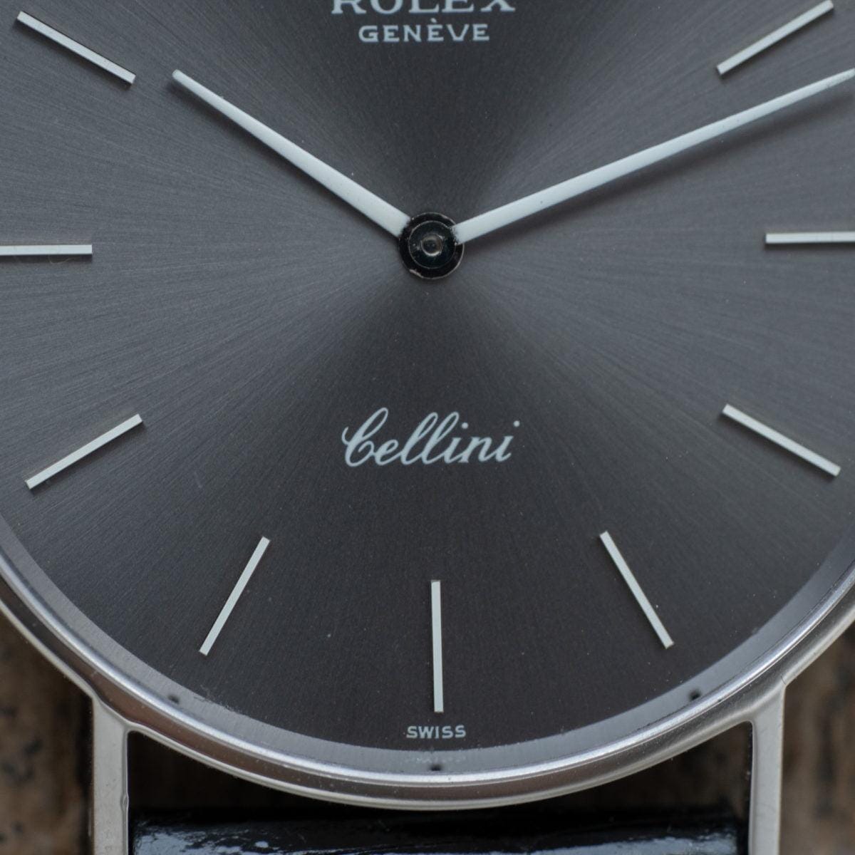 ROLEX Cellini 3833 WG Grey Dial 1970s - Arbitro