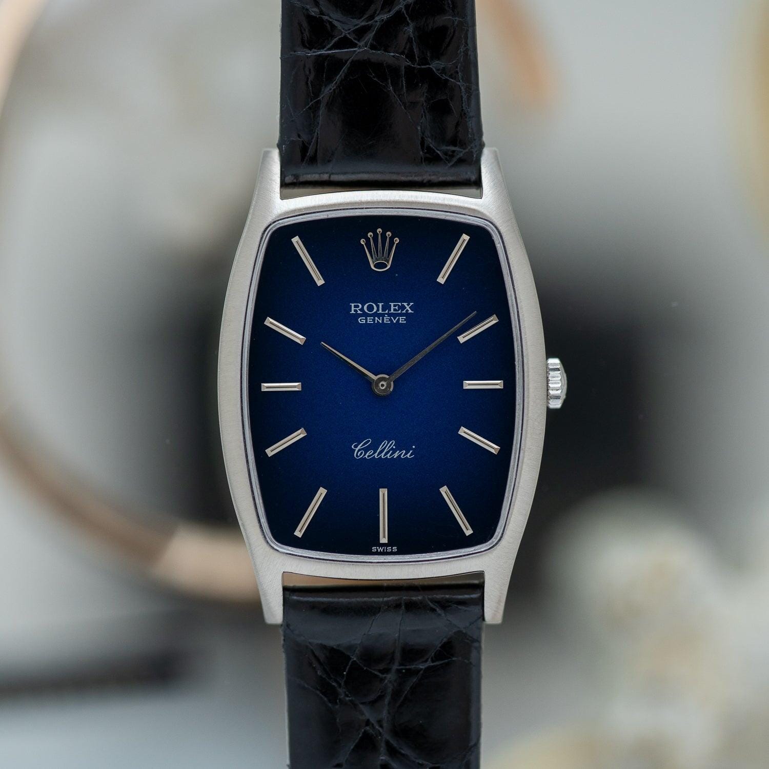 ROLEX Cellini 3807 WG Navy Gradation - Arbitro