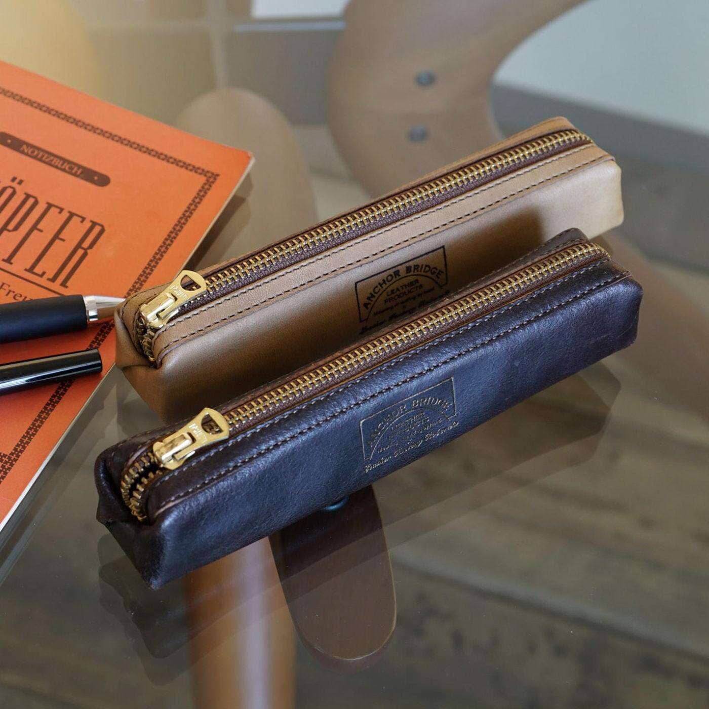 Horween Horse Leather Pen Case - Arbitro