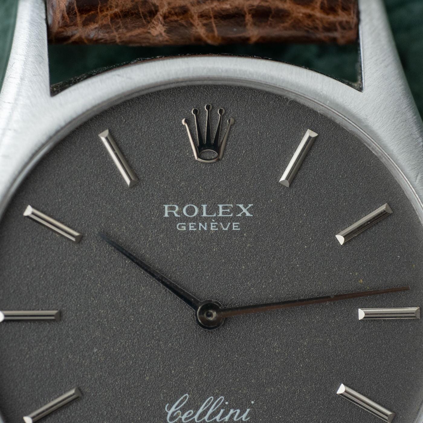 ROLEX Cellini 3804 18K WG Grey Dial - Arbitro