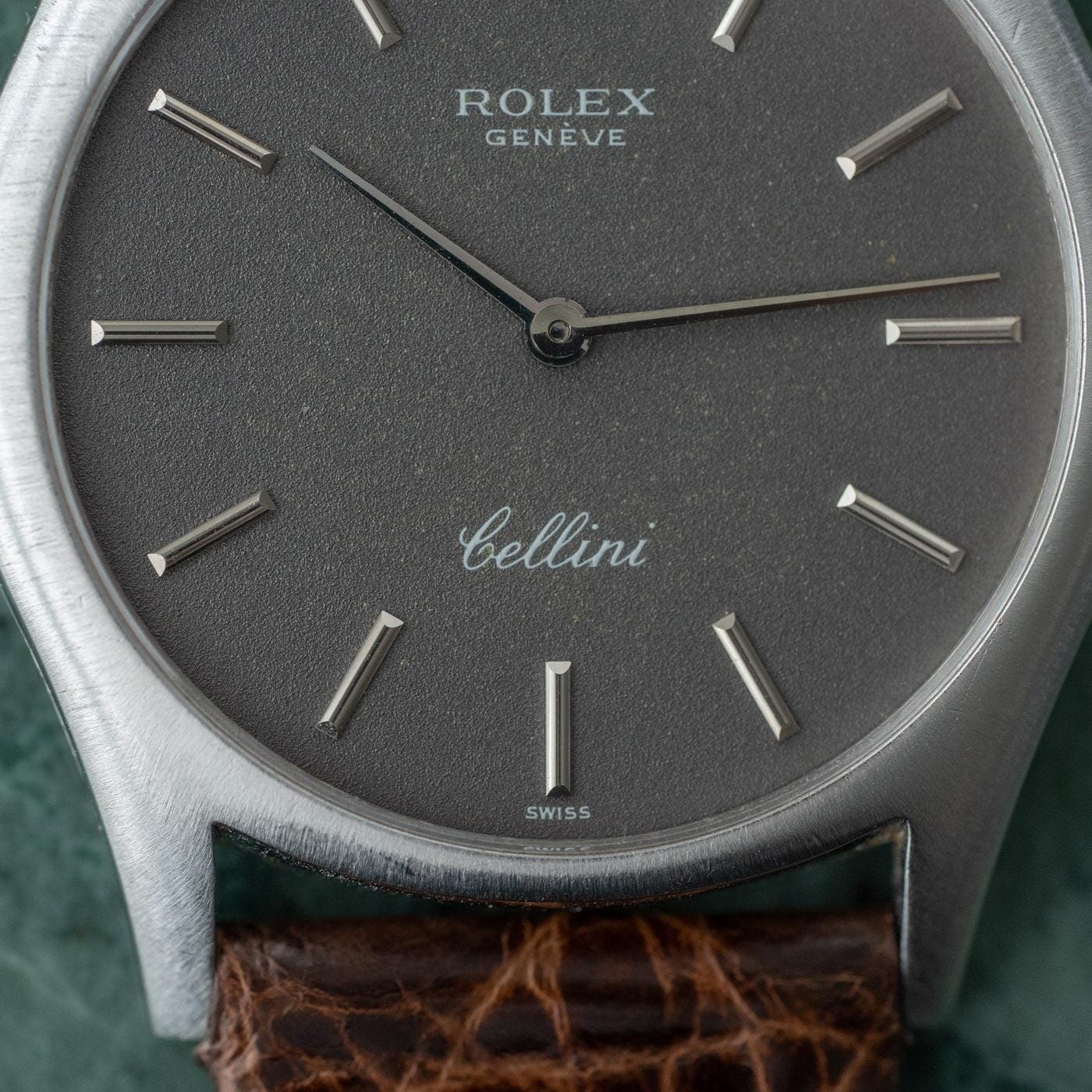 ROLEX Cellini 3804 18K WG Grey Dial - Arbitro