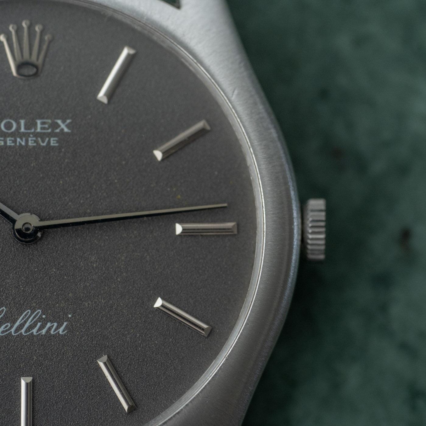 ROLEX Cellini 3804 18K WG Grey Dial - Arbitro