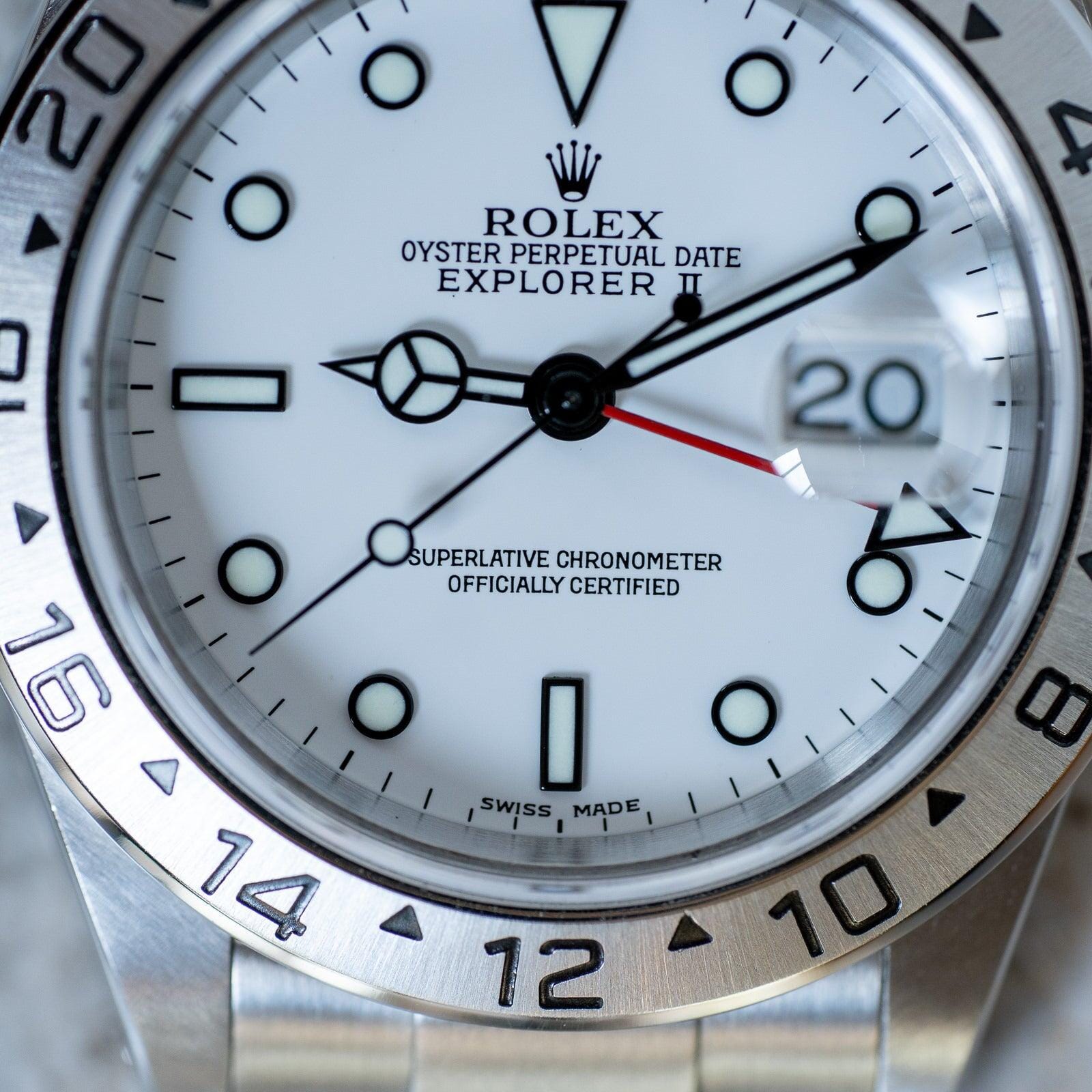 ROLEX Explorer II 16570 White "Polar" - Arbitro