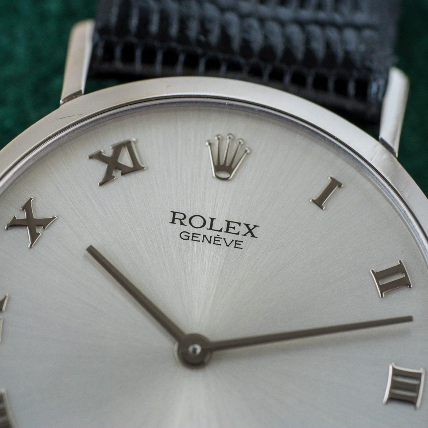 ROLEX Cellini 4112 WG Roman Dial 1990s - Arbitro