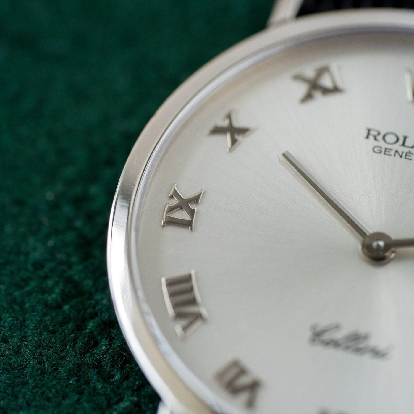 ROLEX Cellini 4112 WG Roman Dial 1990s - Arbitro