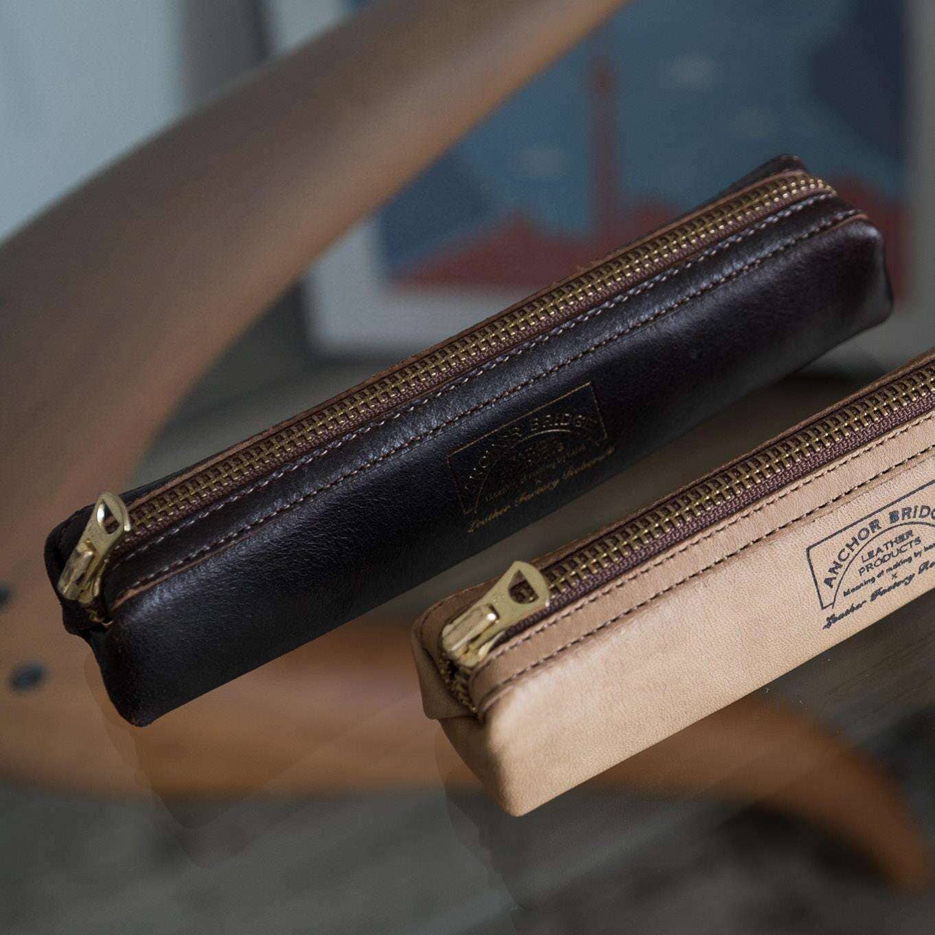 Horween Horse Leather Pen Case - Arbitro