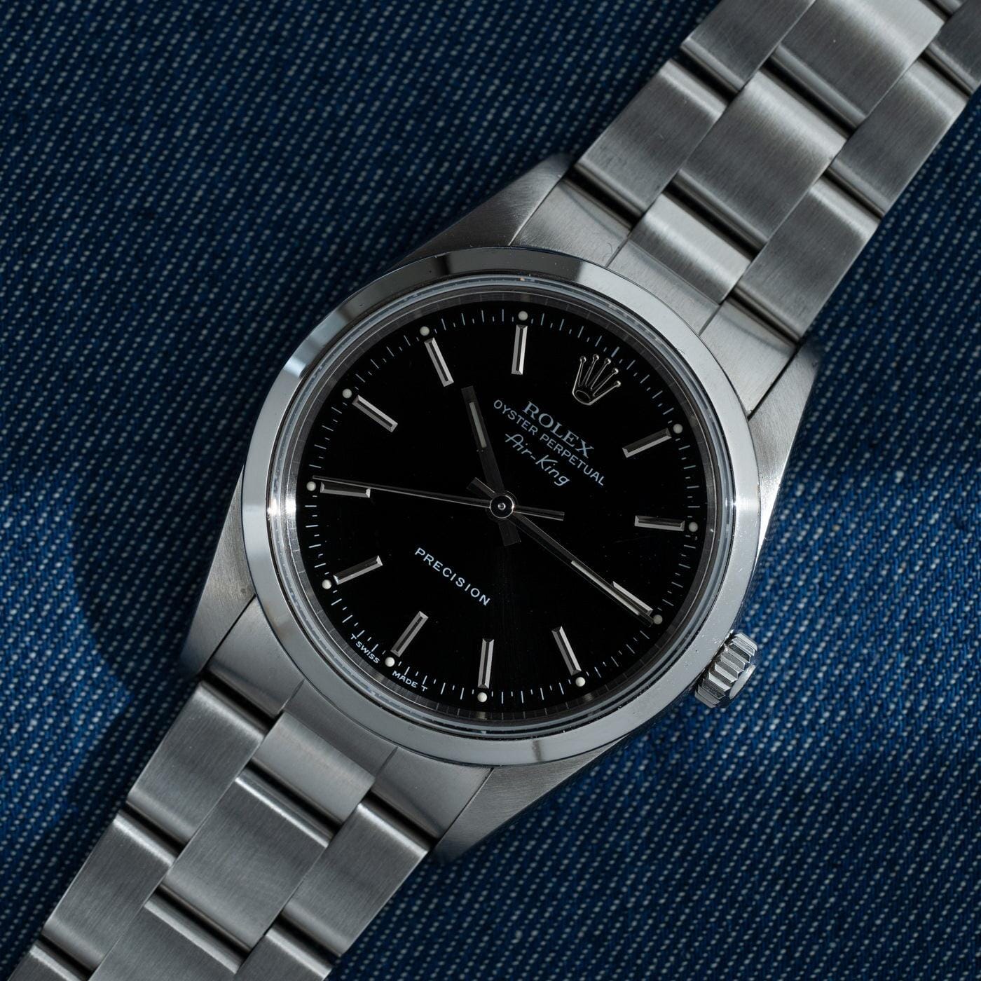 ROLEX Air-King 14000 Black Dial - Arbitro