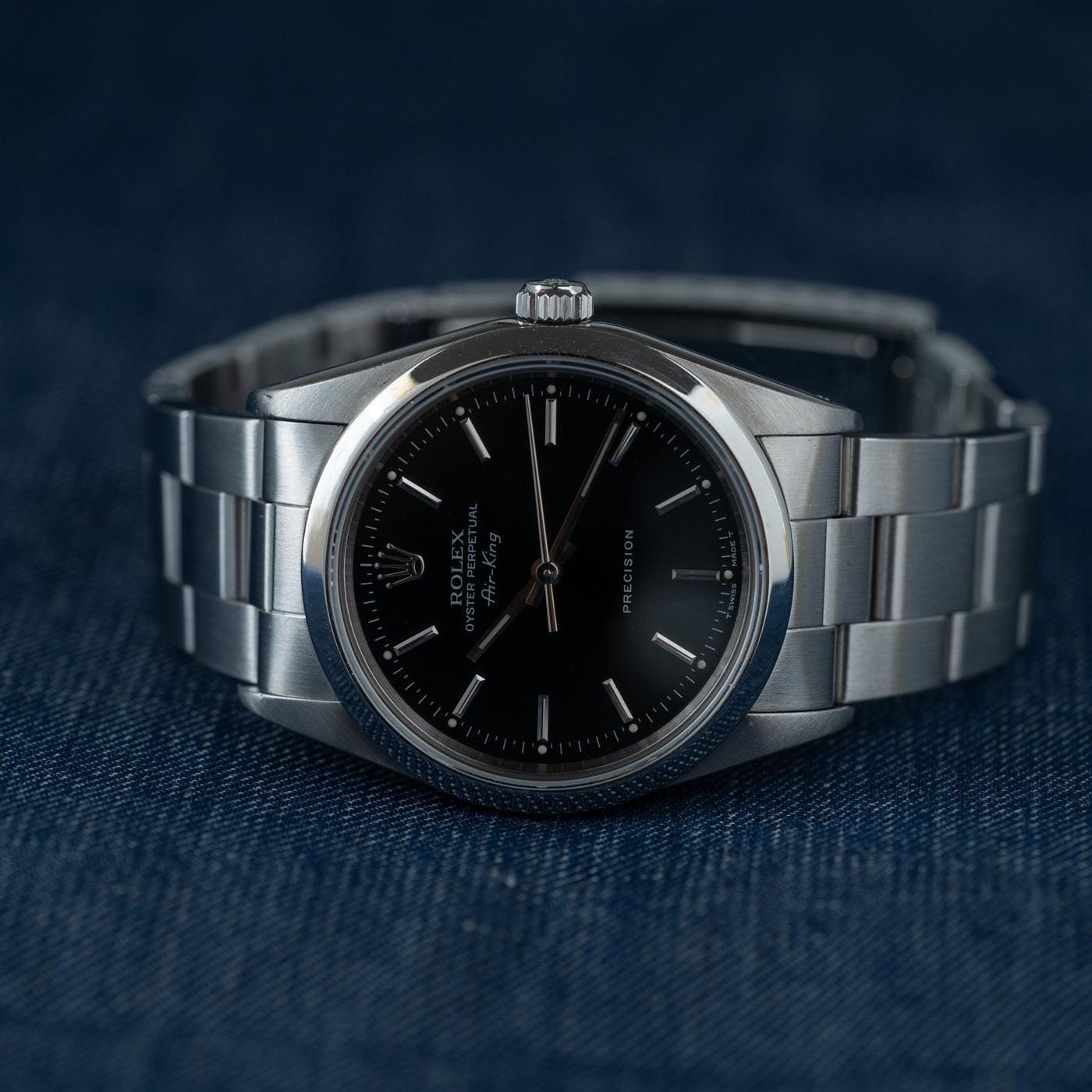 ROLEX Air-King 14000 Black Dial - Arbitro