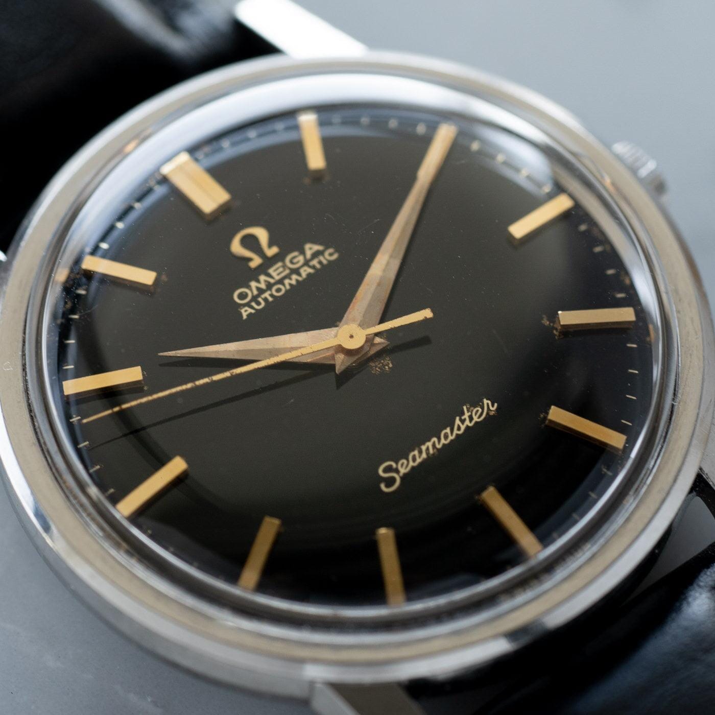 OMEGA Seamaster 165.003 Black Gilt Dial 1960s - Arbitro