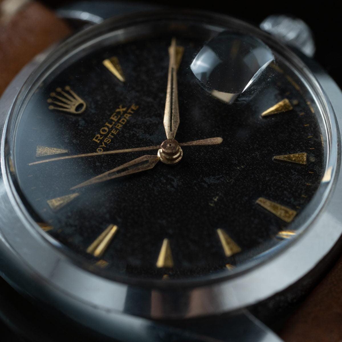 ROLEX Oysterdate Precision 6694 Gilt Dial 1960s - Arbitro